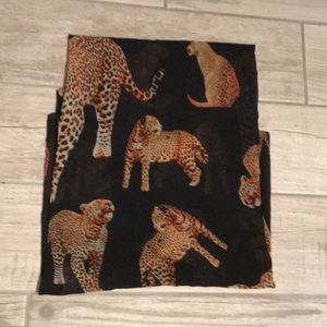 ⬇️SCARF, CHEETAH - 120cm x 120cm